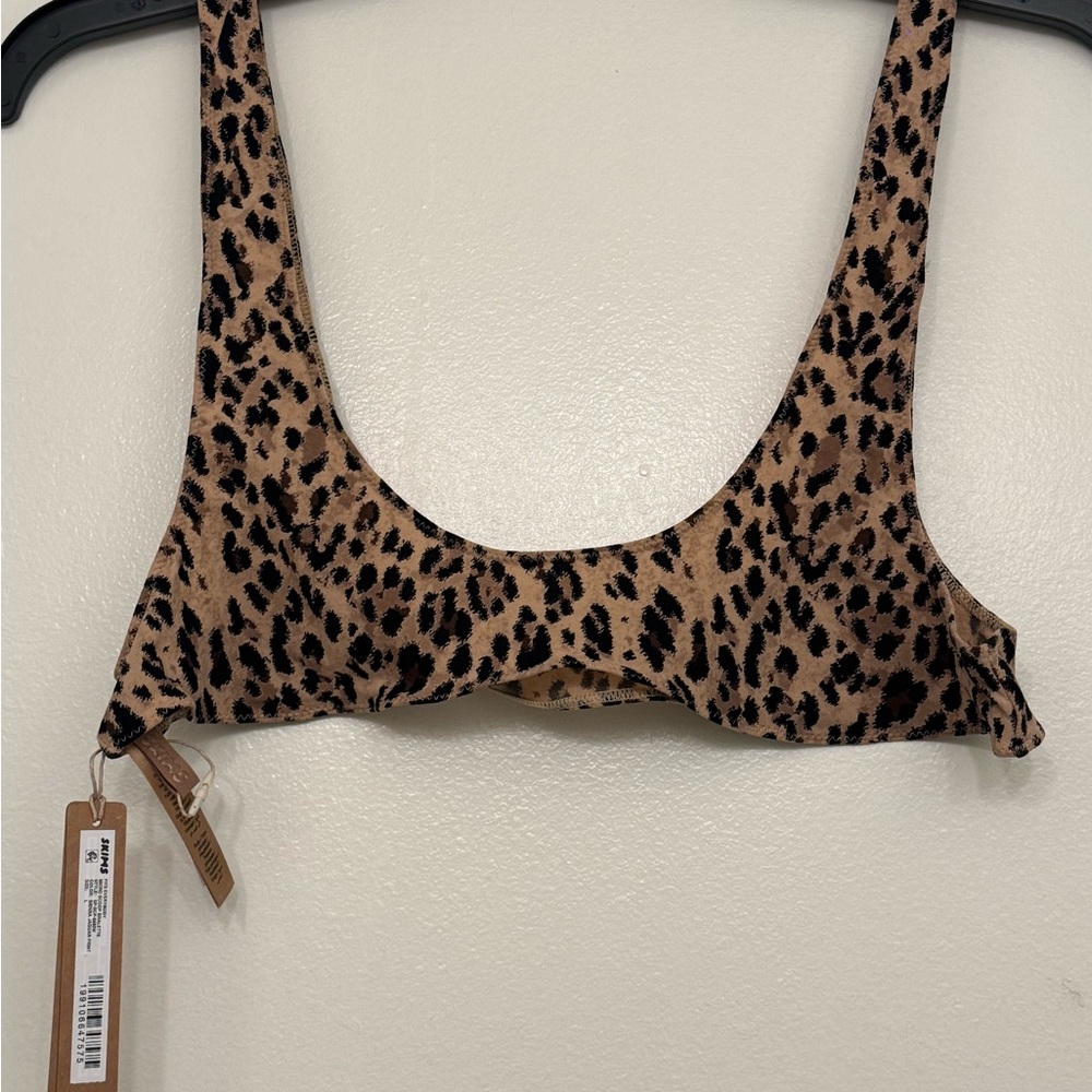 SKIMS Leopard Print Bralette